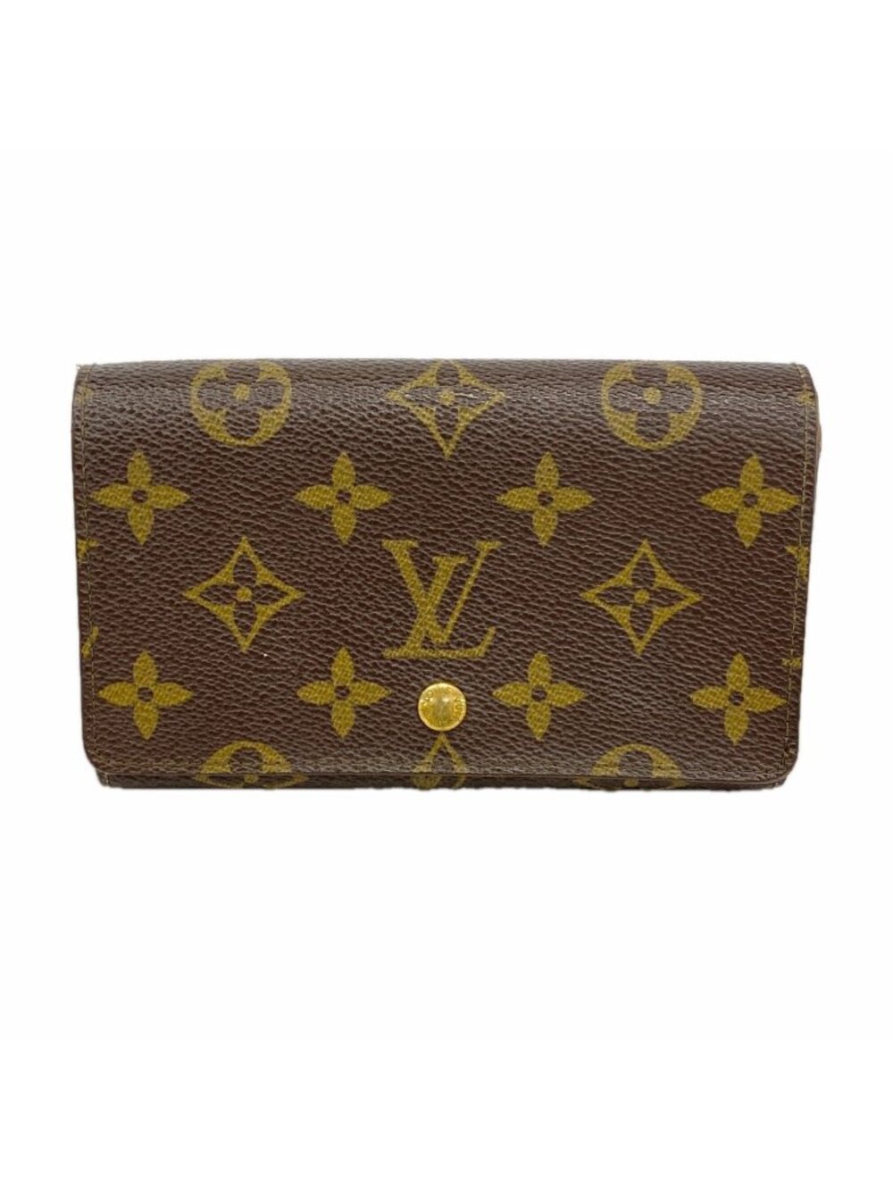 Louis Vuitton Wallet Monogram Portefeuille Tresor Brown